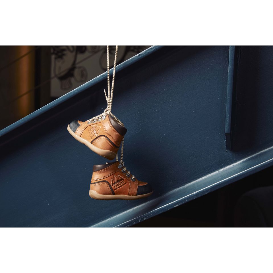 Kickers Bins Sneakers Pojke Bruna | 15248-EPUB