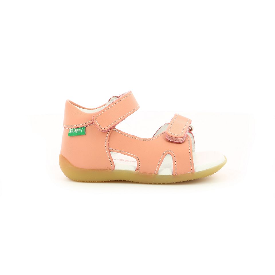 Kickers Binsia-2 Sandaler Tjej Ljusrosa | 61843-YCQI