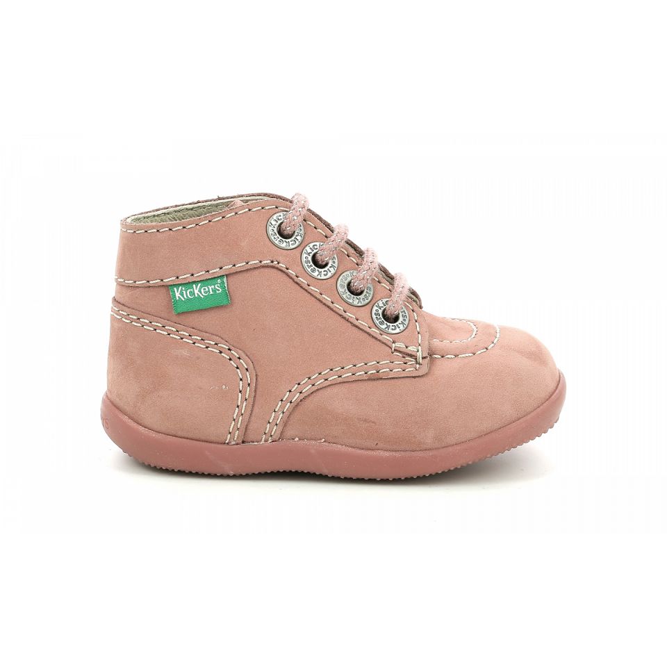 Kickers Bonbon-2 Stövlar Tjej Ljusrosa | 14603-JUNE
