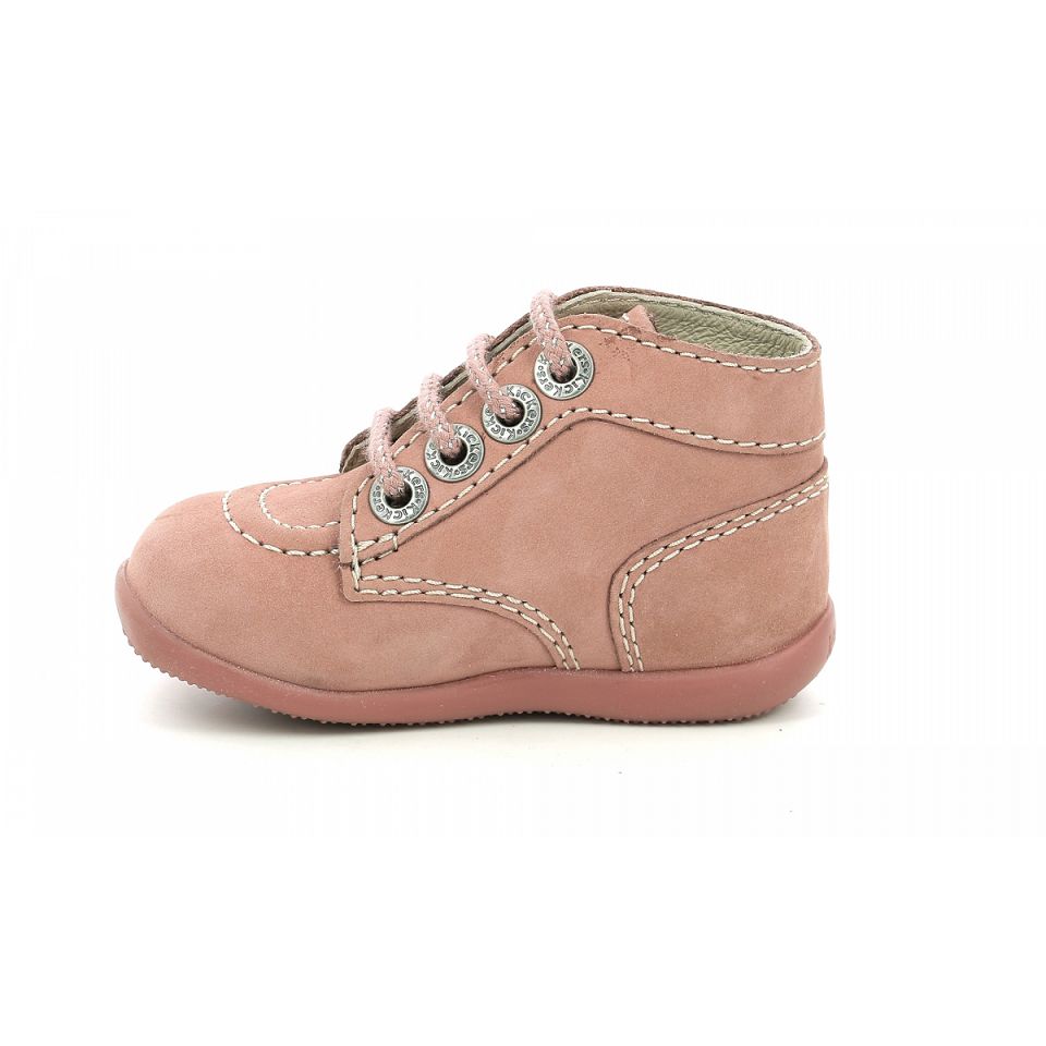 Kickers Bonbon-2 Stövlar Tjej Ljusrosa | 14603-JUNE