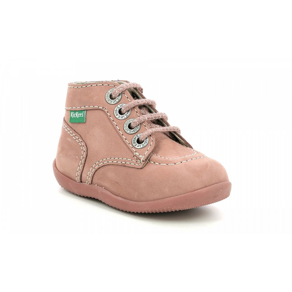 Kickers Bonbon-2 Stövlar Tjej Ljusrosa | 14603-JUNE