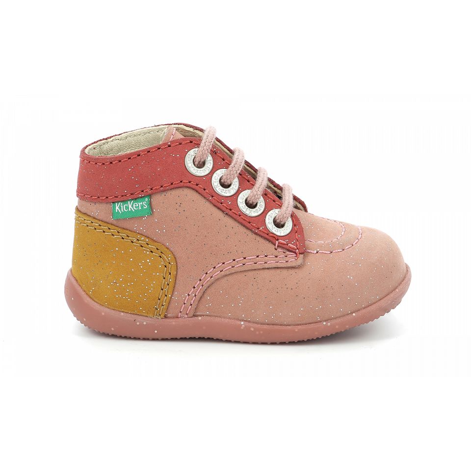 Kickers Bonbon-2 Stövlar Tjej Rosa Röda | 05318-IKJX