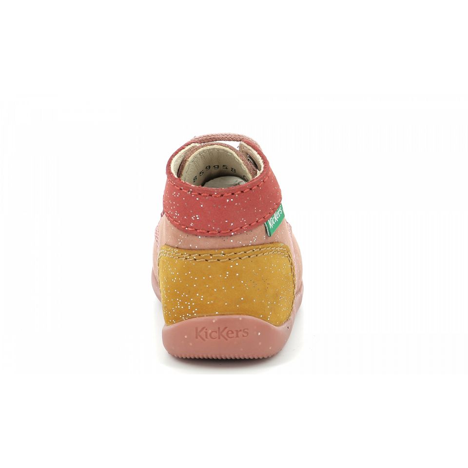 Kickers Bonbon-2 Stövlar Tjej Rosa Röda | 05318-IKJX