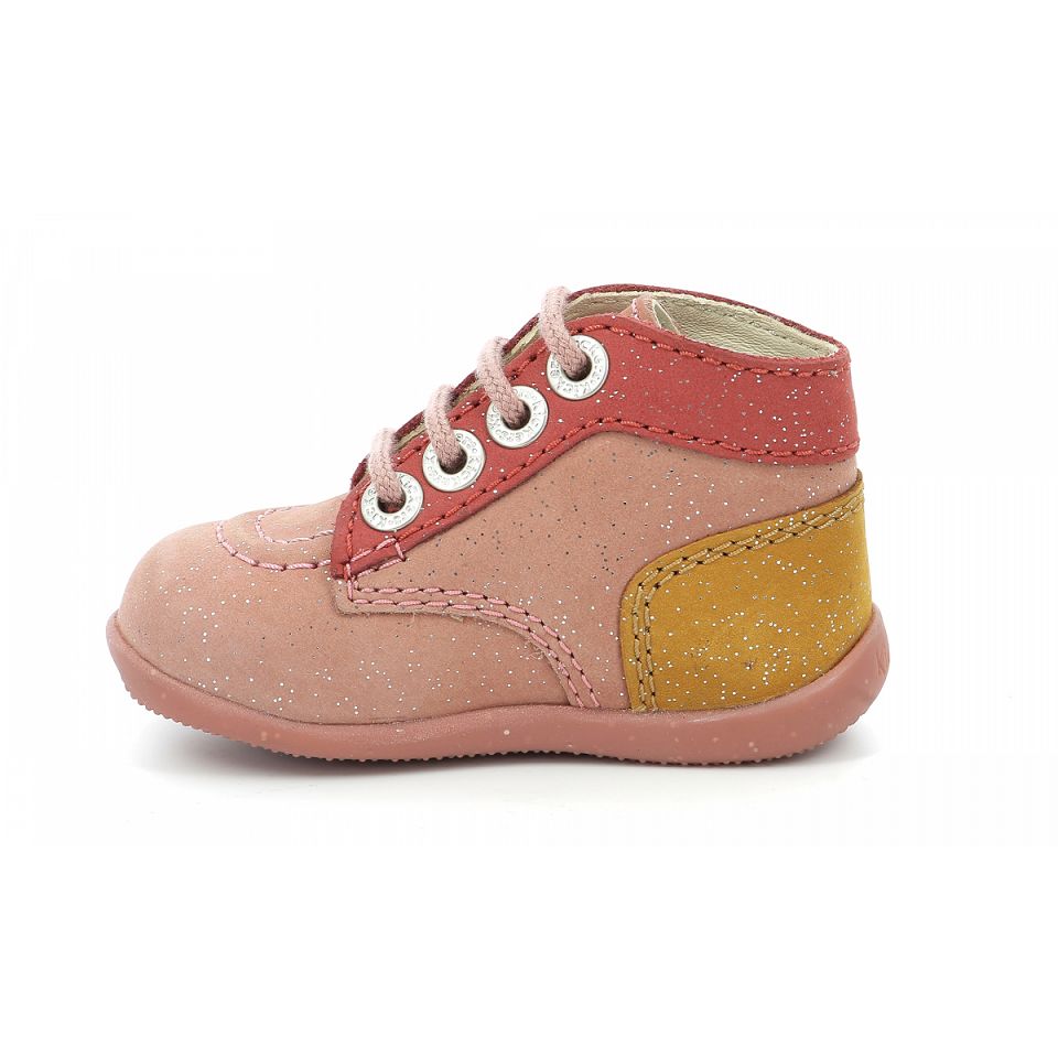 Kickers Bonbon-2 Stövlar Tjej Rosa Röda | 05318-IKJX
