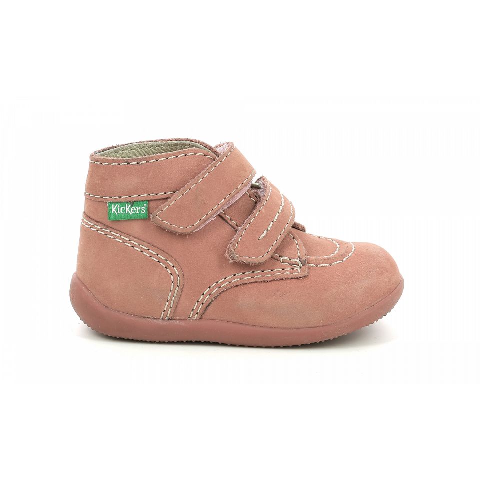Kickers Bonkro-2 Stövlar Tjej Ljusrosa | 39607-QRWY