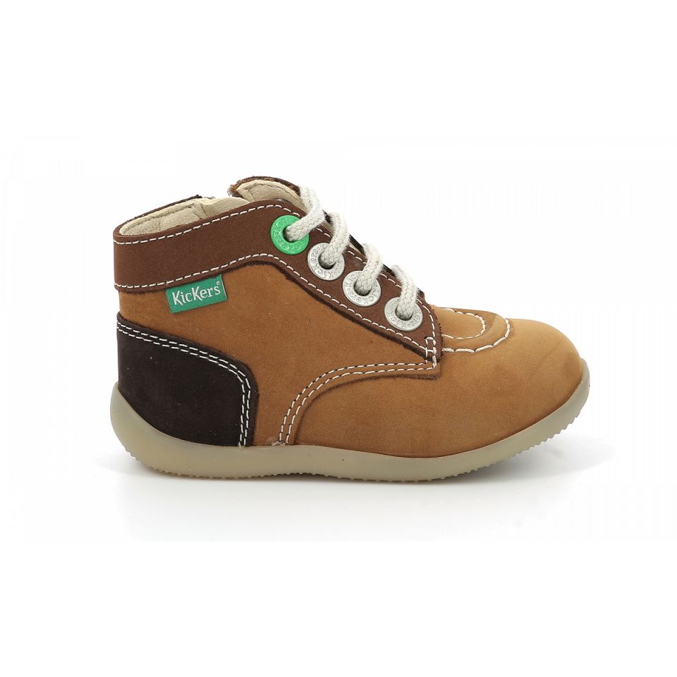 Kickers Bonzip-2 Stövlar Pojke Bruna | 48279-ZVLM