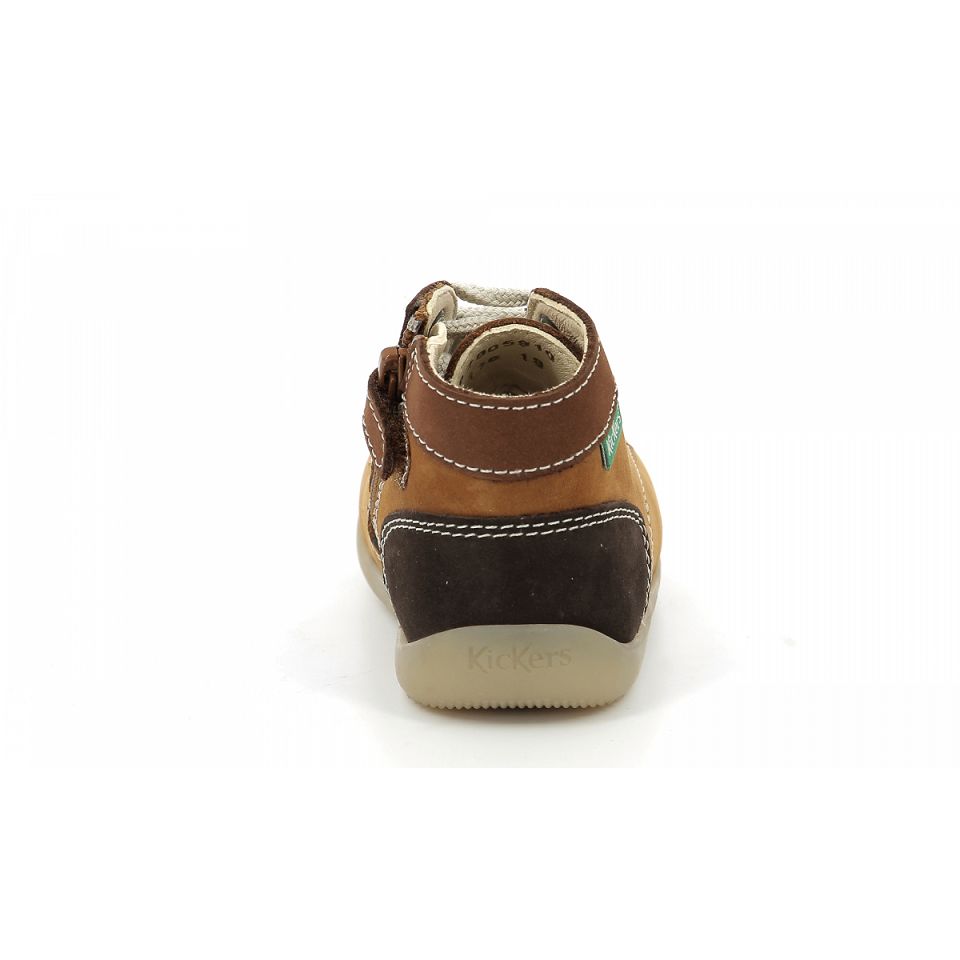 Kickers Bonzip-2 Stövlar Pojke Bruna | 48279-ZVLM