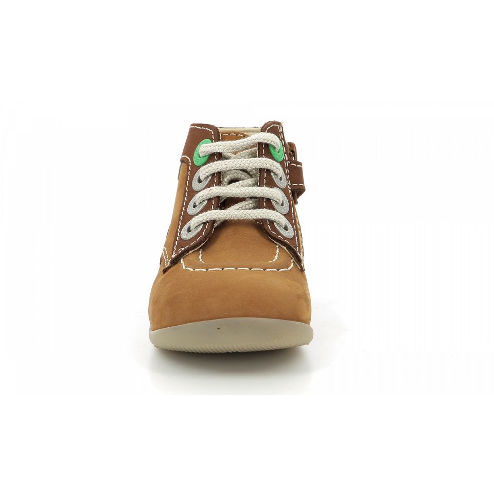 Kickers Bonzip-2 Stövlar Pojke Bruna | 48279-ZVLM