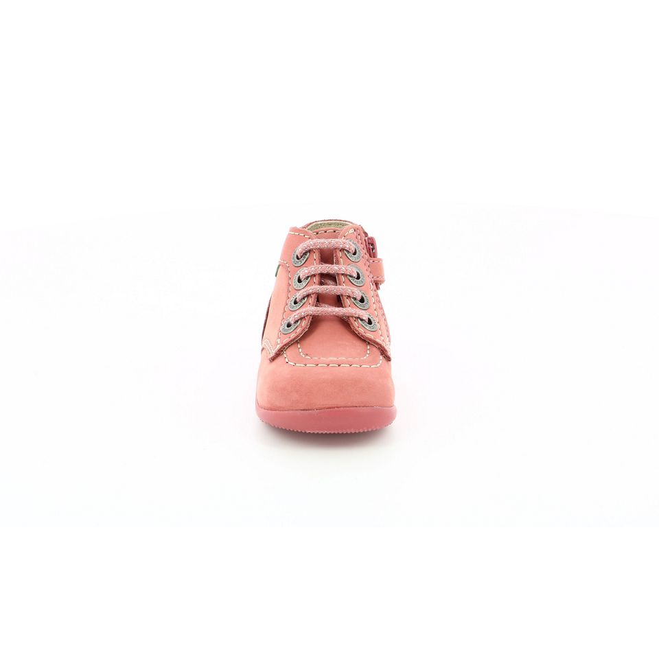 Kickers Bonzip-2 Stövlar Tjej Ljusrosa | 43607-GCEQ