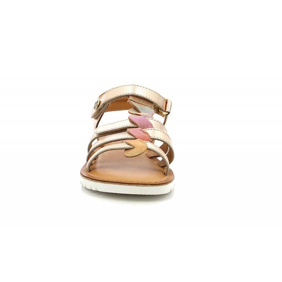 Kickers Brahmia Sandaler Tjej Rosa | 90531-QKXF