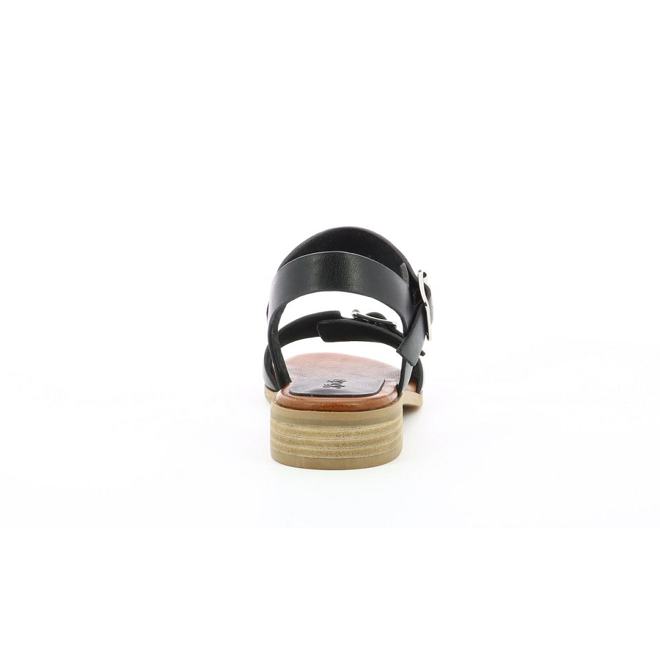 Kickers Bucidi Sandaler Dam Svarta | 18620-NZGH
