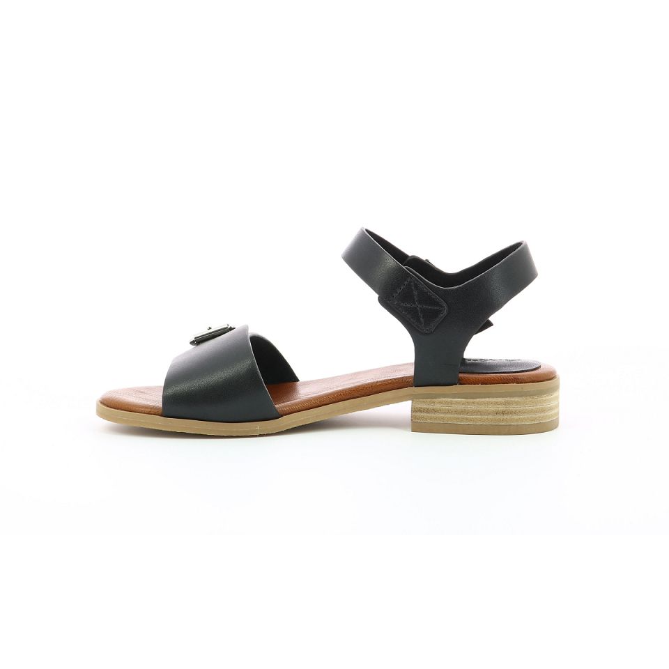 Kickers Bucidi Sandaler Dam Svarta | 18620-NZGH
