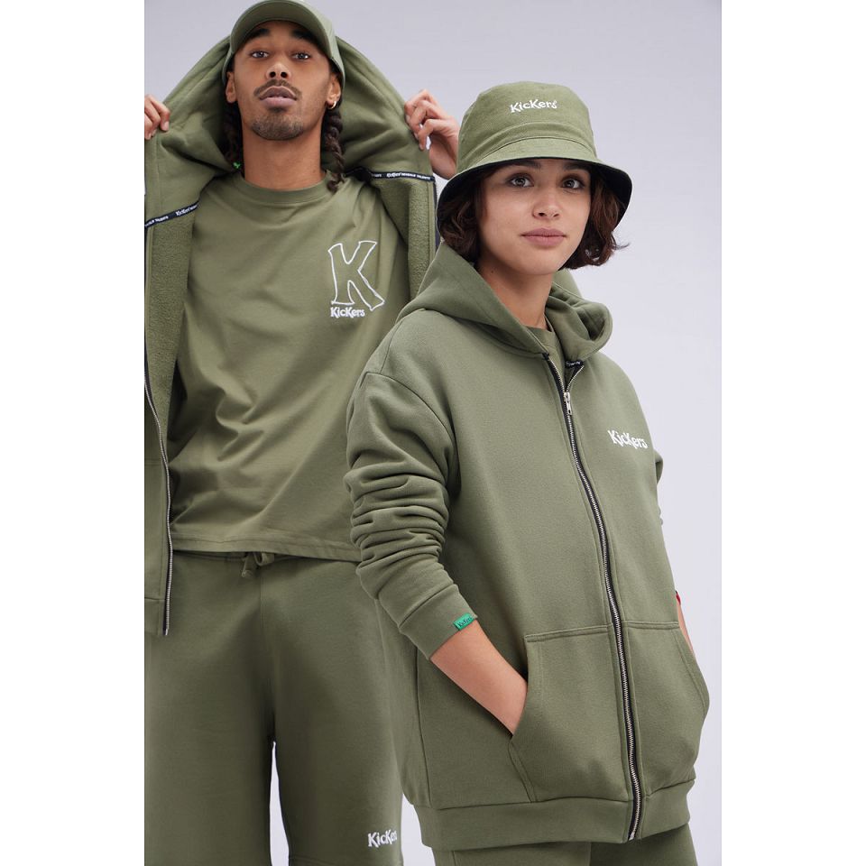 Kickers Bucket Hats Herr Khaki | 36450-ZYVG