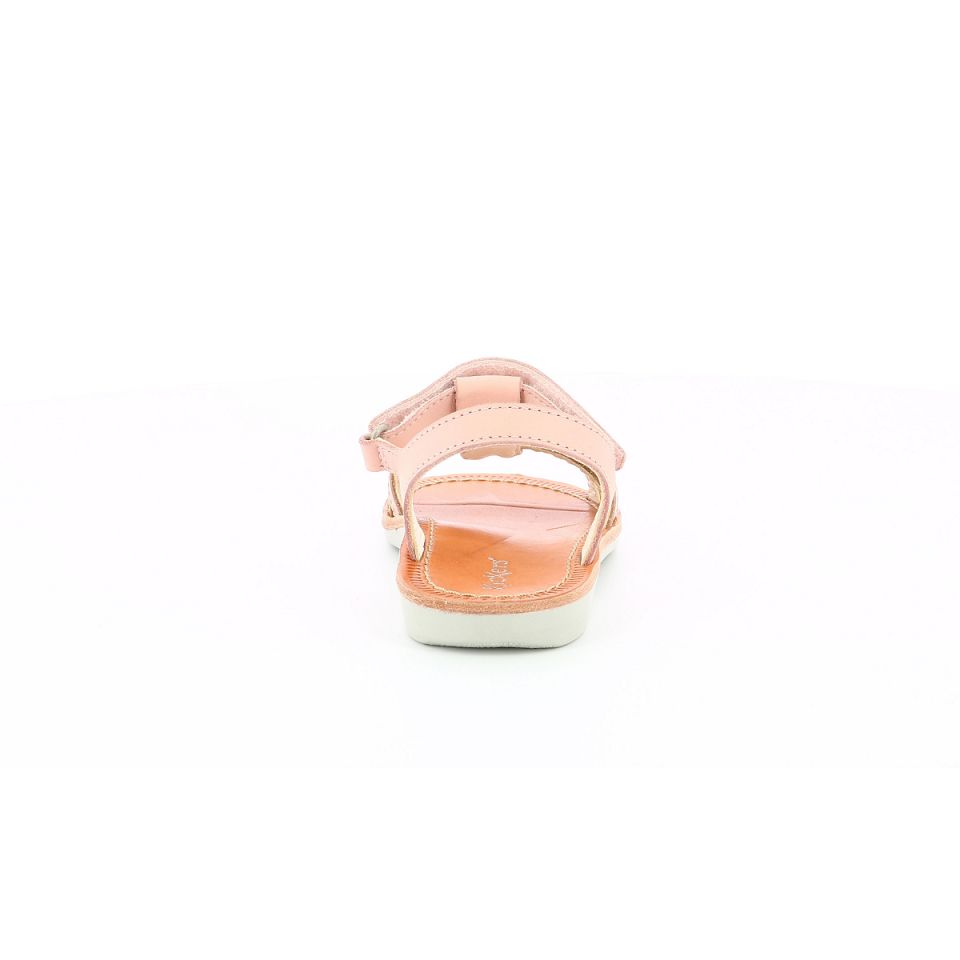 Kickers Cosmetick Sandaler Tjej Rosa Metal | 02936-VZGK