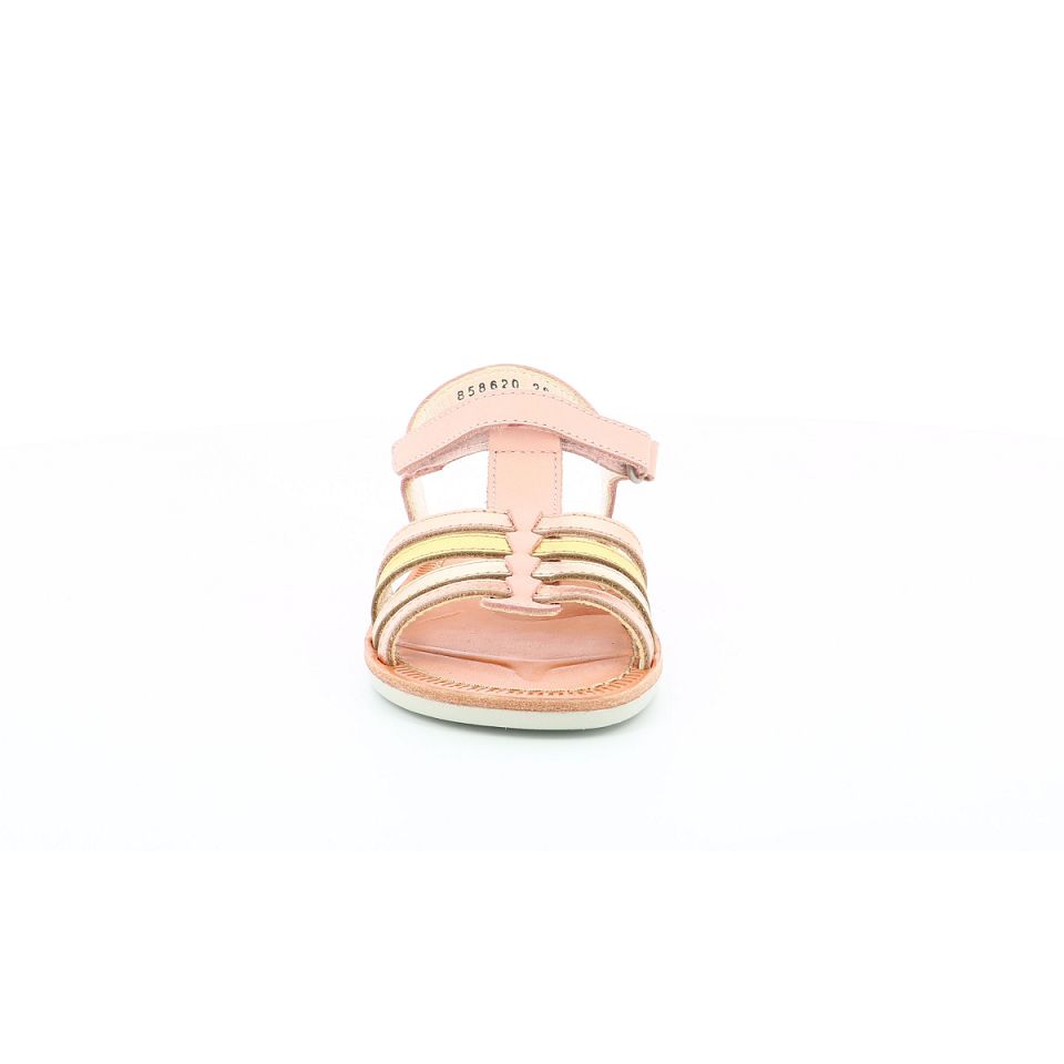 Kickers Cosmetick Sandaler Tjej Rosa Metal | 02936-VZGK