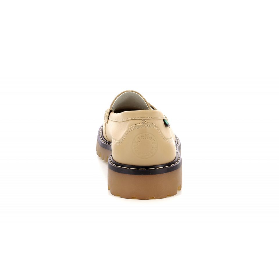 Kickers Deck loafer Båtskor Dam Ljusbeige | 17025-VHUR