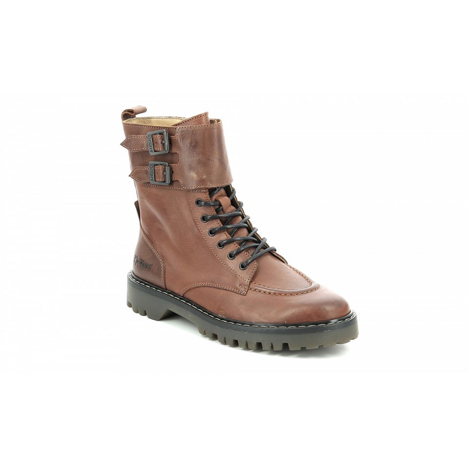 Kickers Deckranger Stövlar Dam Camel | 27306-VNTF