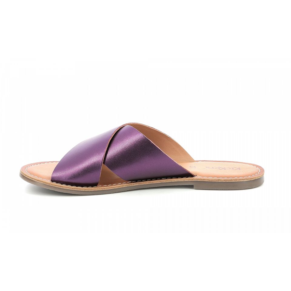 Kickers Diaz-2 Sandaler Dam Lila Metal | 23815-QPVU