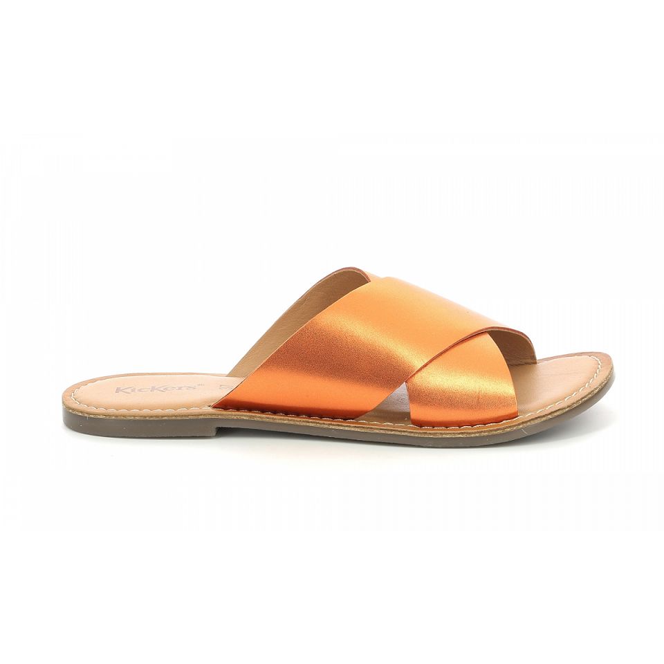 Kickers Diaz-2 Sandaler Dam Orange Metal | 14980-FBRZ