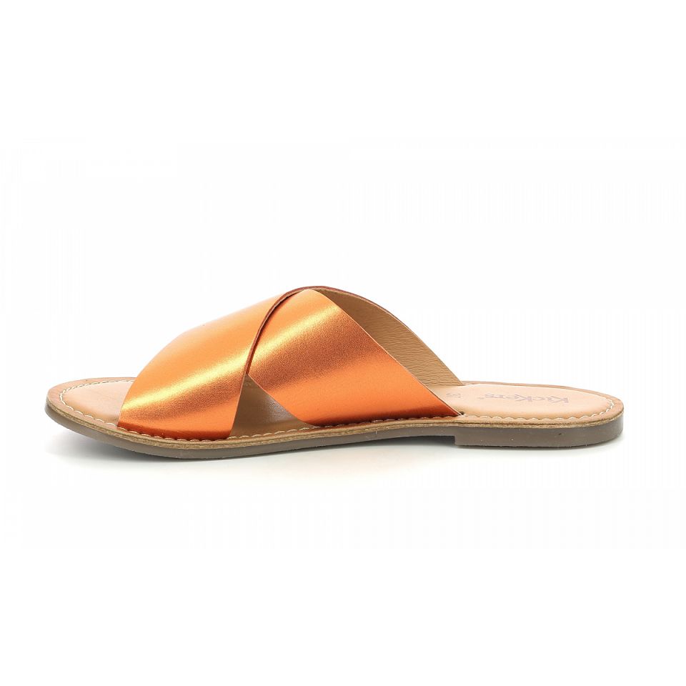 Kickers Diaz-2 Sandaler Dam Orange Metal | 14980-FBRZ