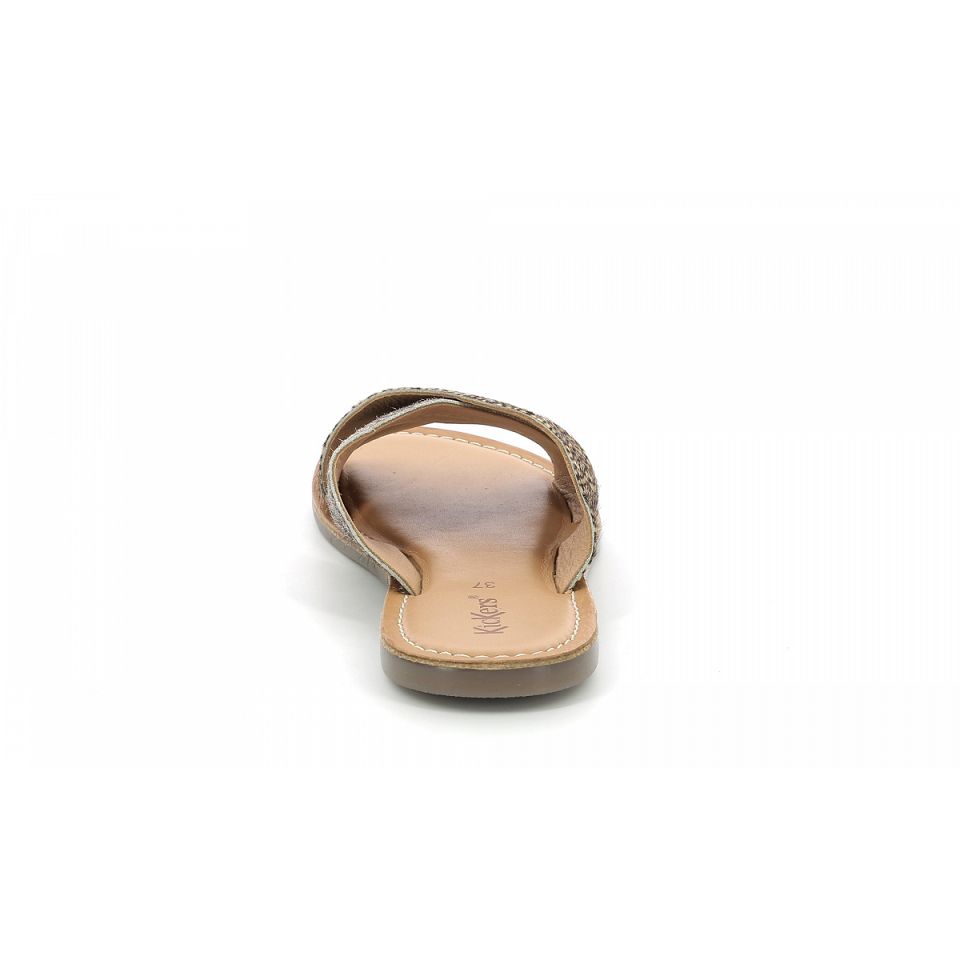 Kickers Diaz-2 Sandaler Dam Svarta Beige | 58270-AVHO