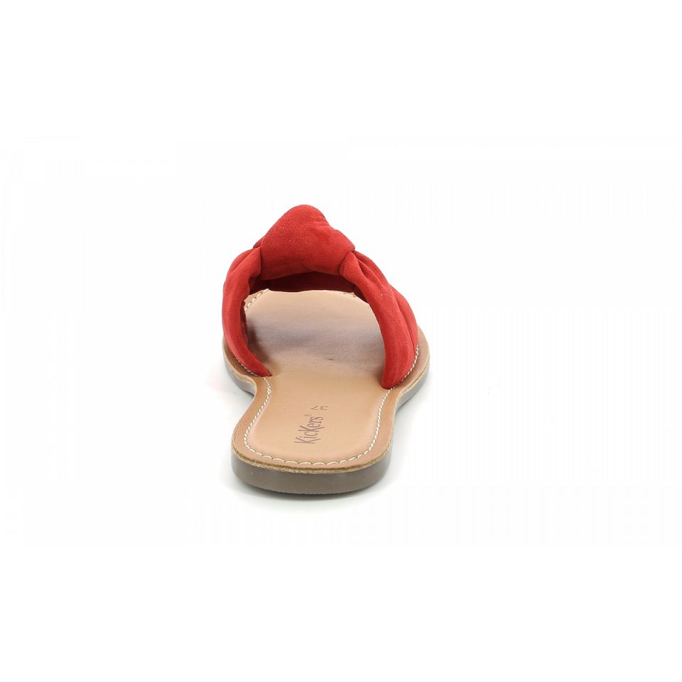 Kickers Divalto Sandaler Dam Röda | 49613-DQZH
