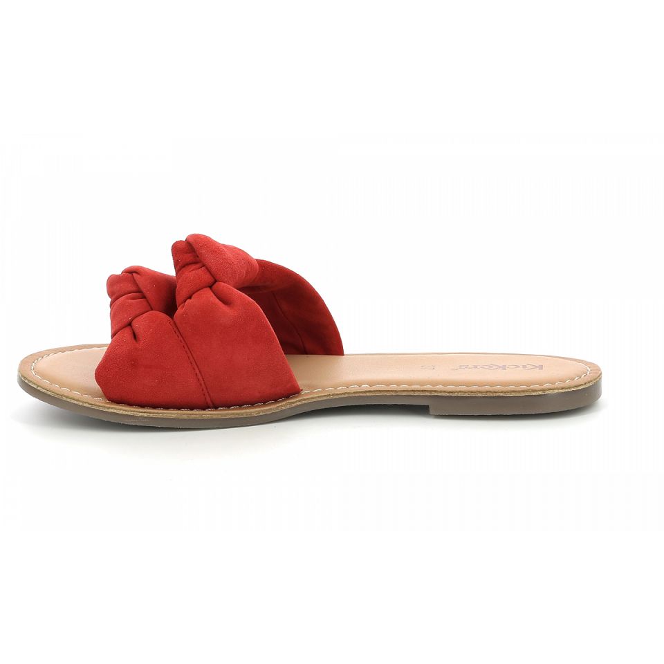 Kickers Divalto Sandaler Dam Röda | 49613-DQZH