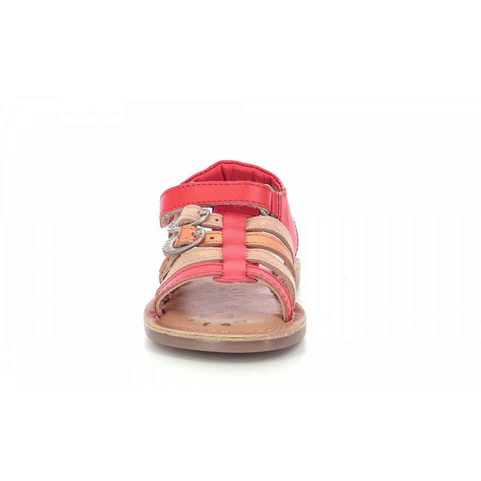 Kickers Diveta Sandaler Tjej Orange Metal | 34762-XUHF