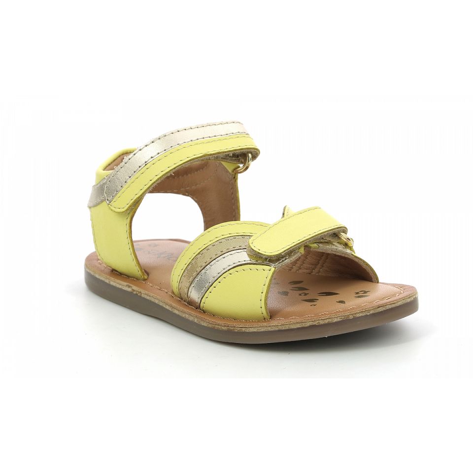 Kickers Divizza Sandaler Tjej Metal | 96803-EUVI
