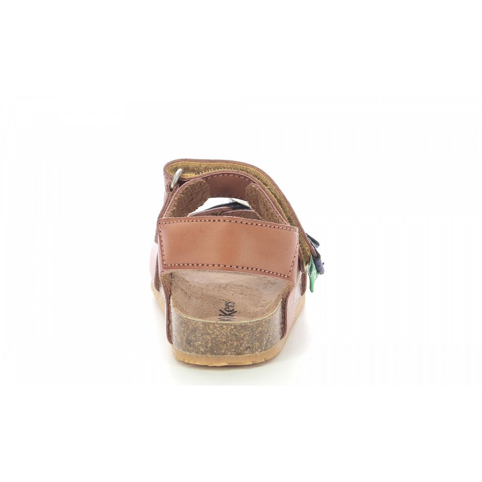 Kickers Fuxio Sandaler Pojke Marinblå | 89756-GPVH