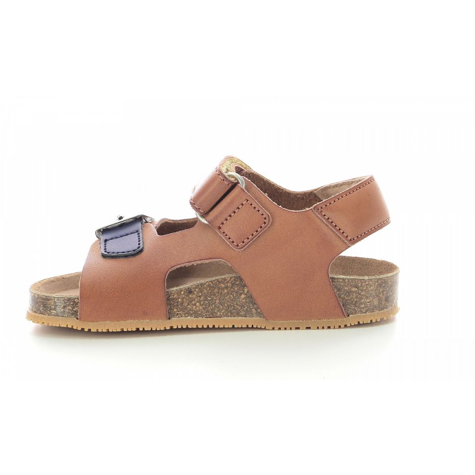 Kickers Fuxio Sandaler Pojke Marinblå | 89756-GPVH