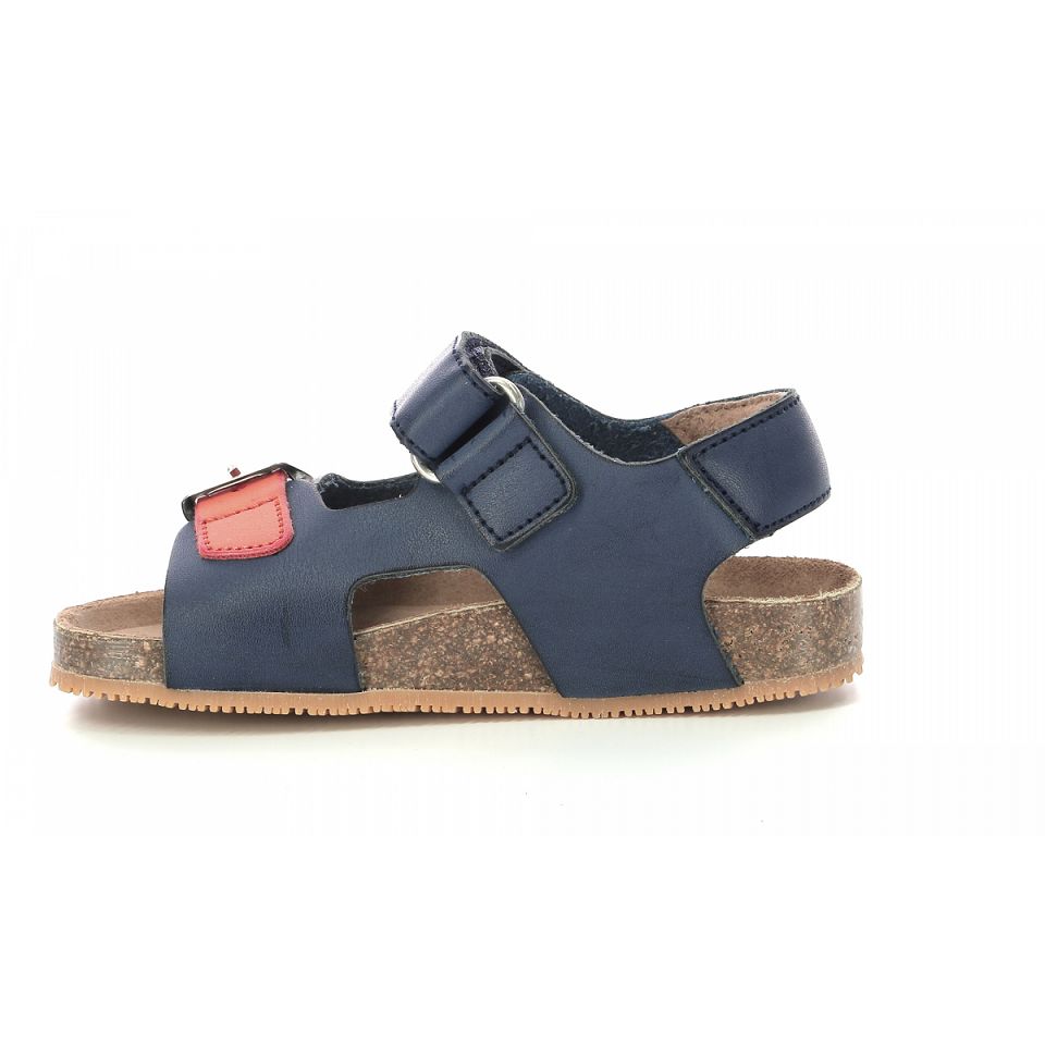 Kickers Fuxio Sandaler Pojke Navyange | 07964-BOJF