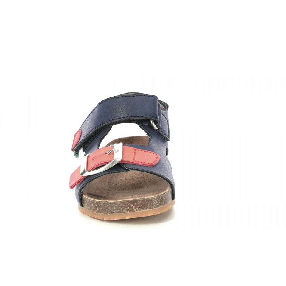 Kickers Fuxio Sandaler Pojke Navyange | 07964-BOJF