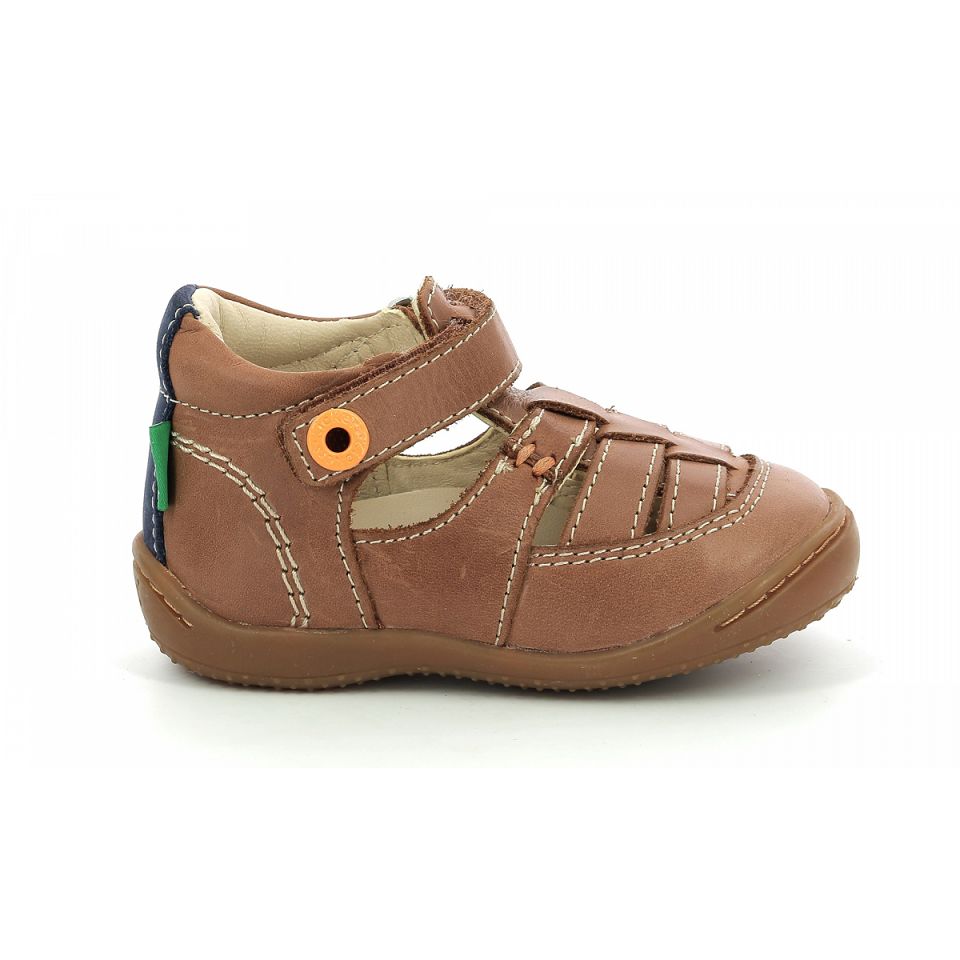 Kickers Gakick Sandaler Pojke Marinblå | 26704-MSPI