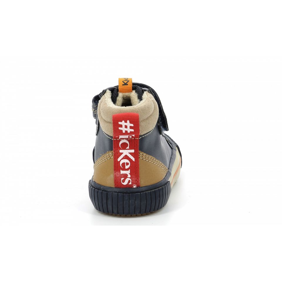 Kickers Geckiro hi Sneakers Pojke Marinblå | 05267-GZQV
