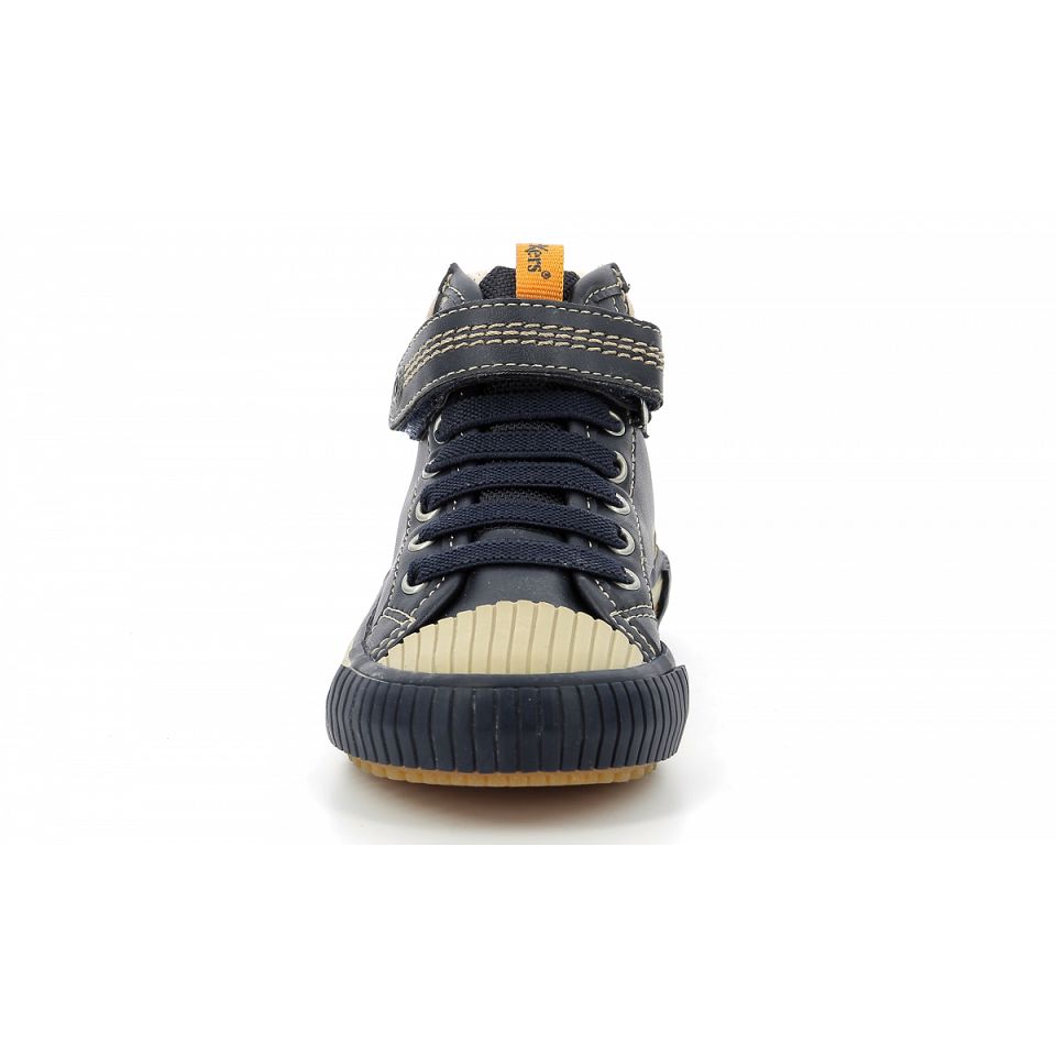 Kickers Geckiro hi Sneakers Pojke Marinblå | 05267-GZQV