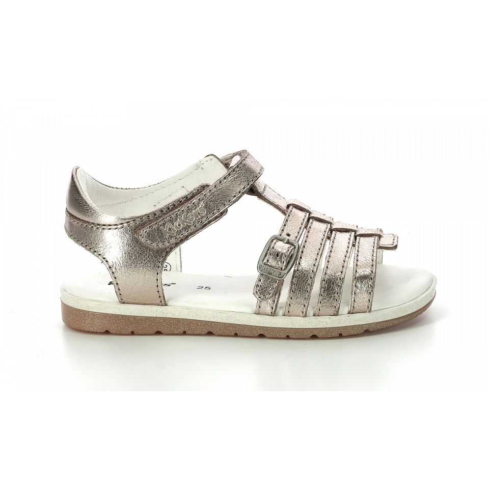Kickers Gilianna Sandaler Tjej Guld | 04219-JCQG