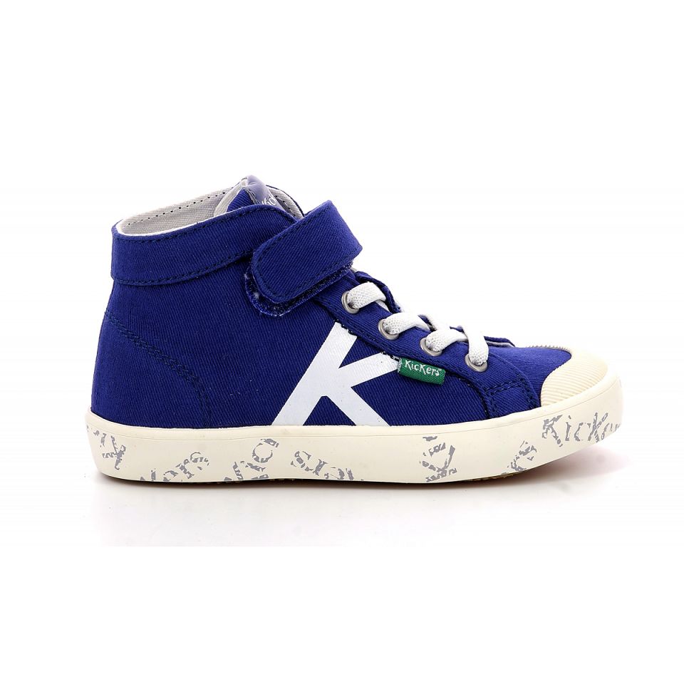 Kickers Godup Sneakers Tjej Blå | 37960-LGKI