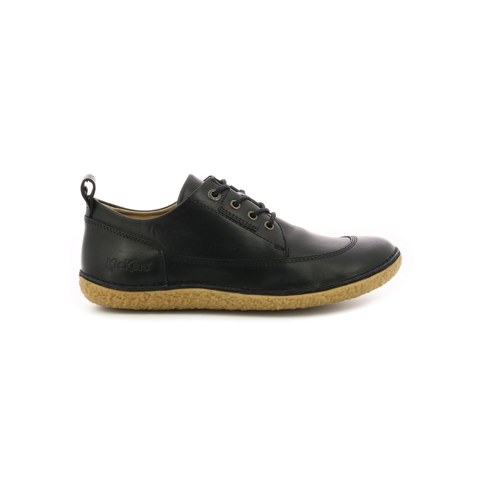 Kickers Hobbylia Derbyskor Dam Svarta | 98237-JNLF