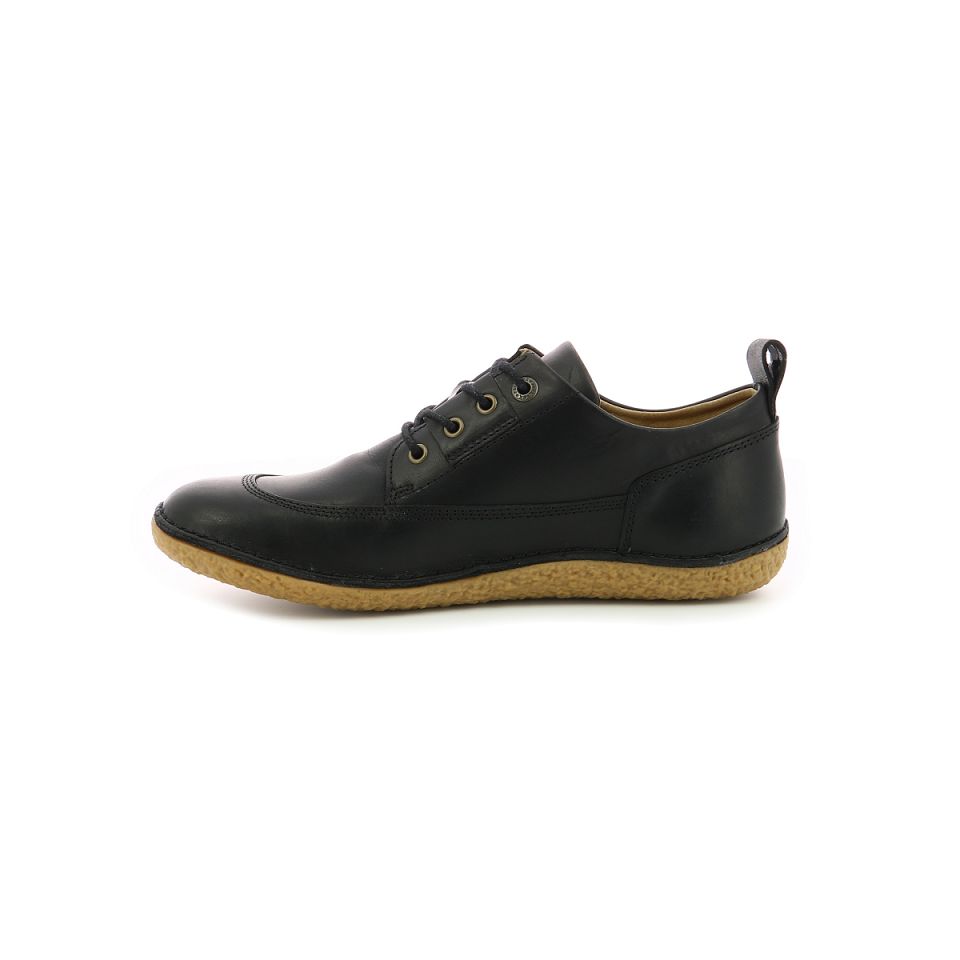 Kickers Hobbylia Derbyskor Dam Svarta | 98237-JNLF
