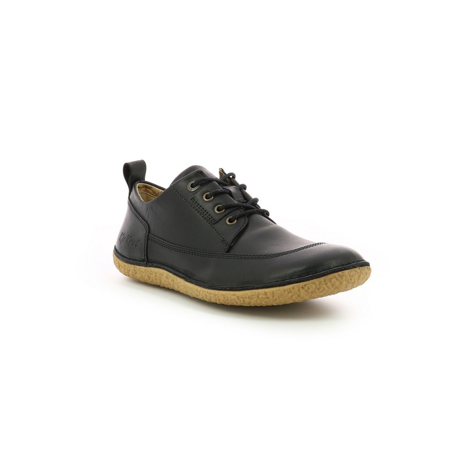 Kickers Hobbylia Derbyskor Dam Svarta | 98237-JNLF