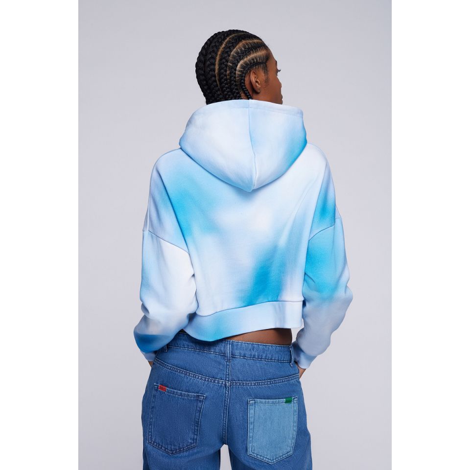 Kickers Hoodie Dam Blå | 43085-PLUV