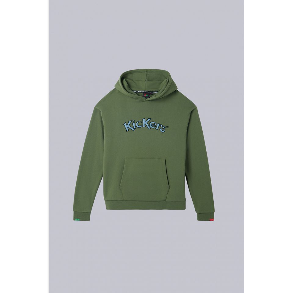 Kickers Hoodie Herr Khaki | 37892-TLCZ