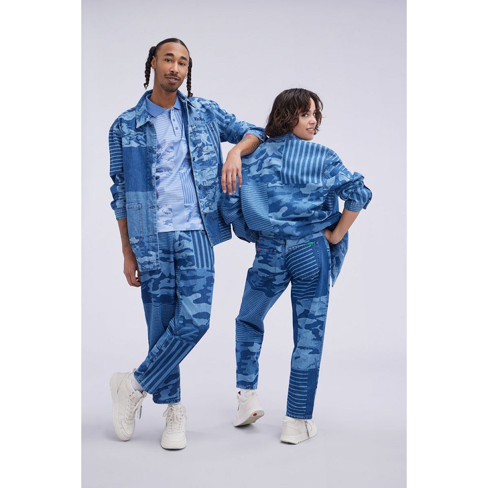 Kickers Jeans Dam Blå | 98326-KVYN