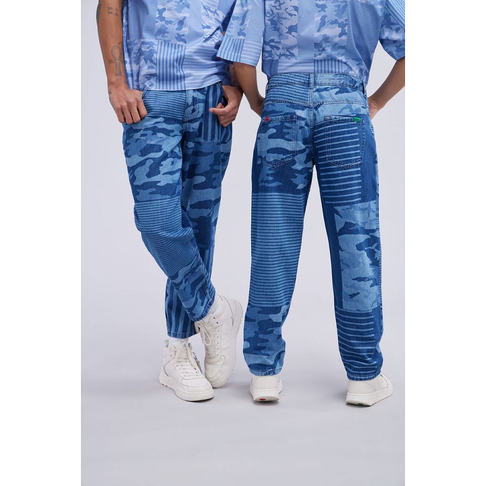 Kickers Jeans Herr Blå | 35062-XCKE
