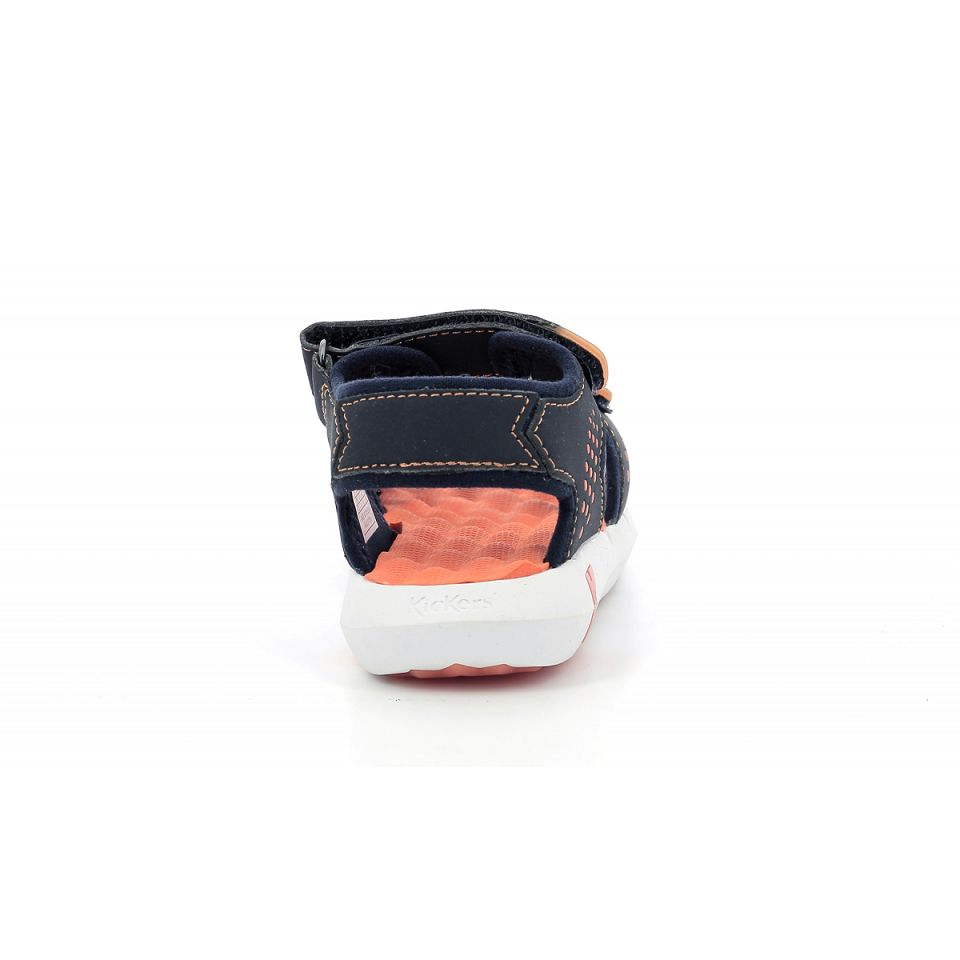 Kickers Jumangap Sandaler Pojke Navyange | 60381-VUSB