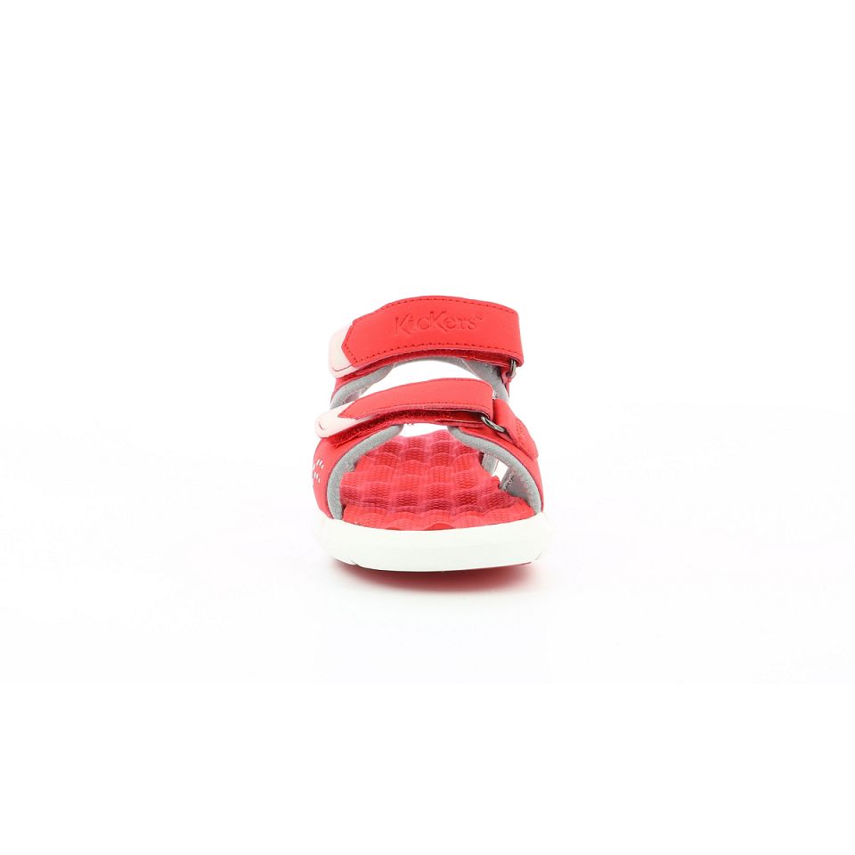 Kickers Jumangap Sandaler Tjej Röda | 56703-IJUE