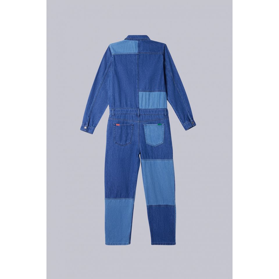Kickers Jumpsuit Dam Blå | 06457-NLJG