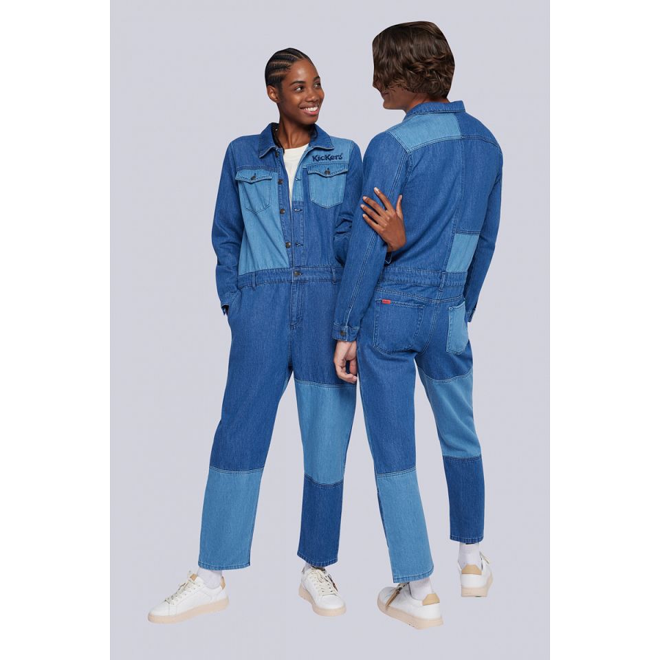 Kickers Jumpsuit Dam Blå | 06457-NLJG