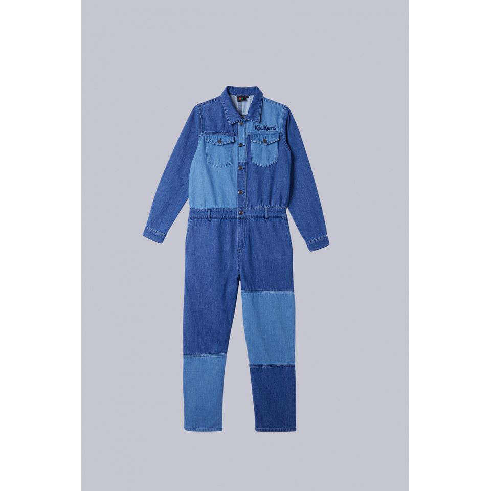 Kickers Jumpsuit Dam Blå | 06457-NLJG